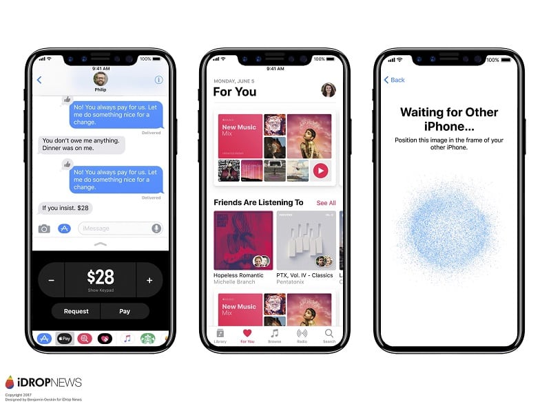 iPhone 8 con iOS 11 iPhone 8 con iOS 11