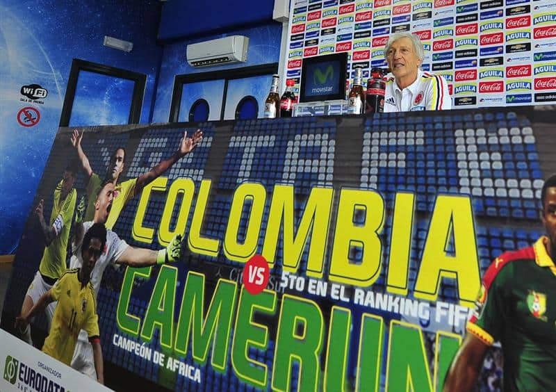 El seleccionador de Colombia José Néstor Pékerman