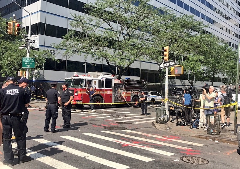 Accidente con gas en Nueva York