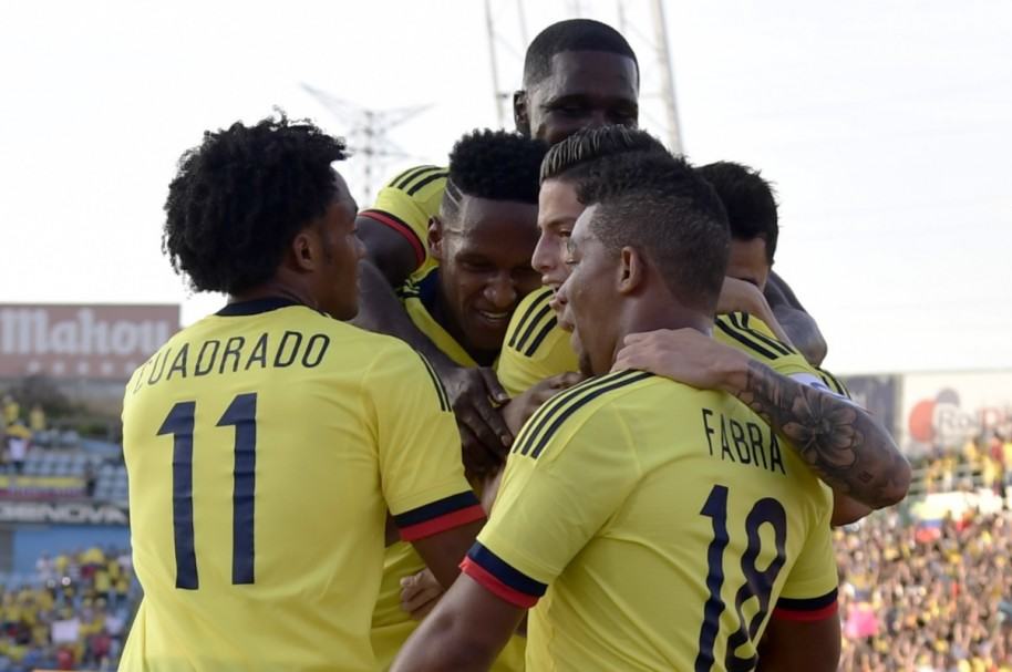 Colombia 4-0 Camerún