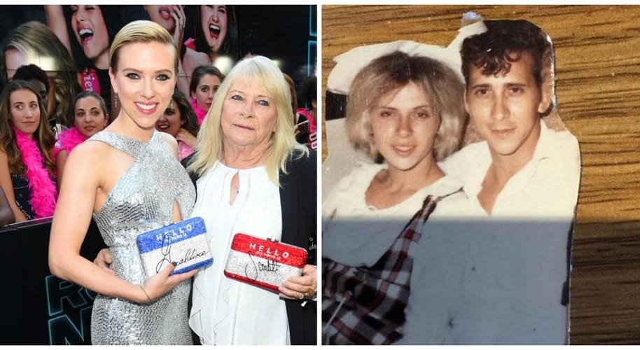 Scarlett Johansson y su doble en estreno de Rough Night