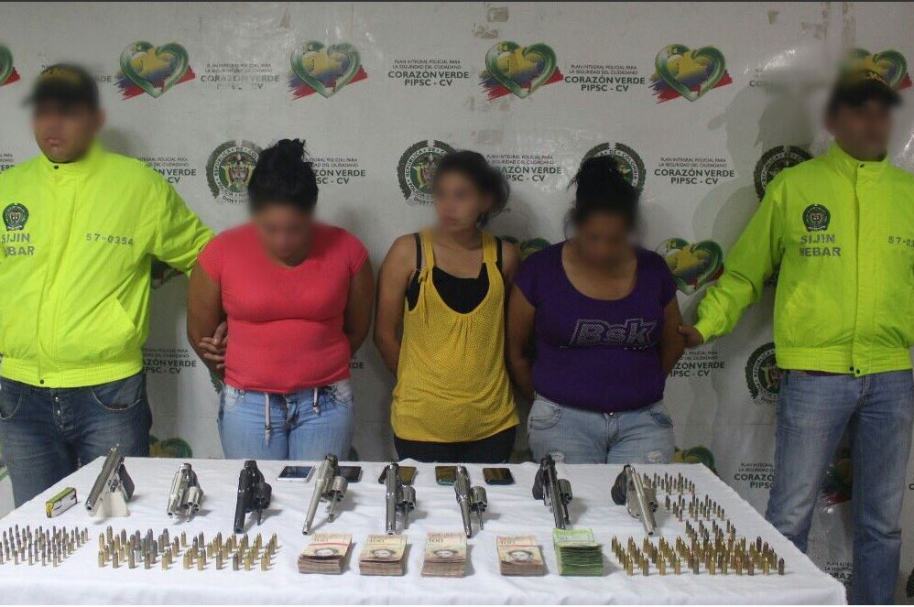 Venezolanas capturas en Barranquilla