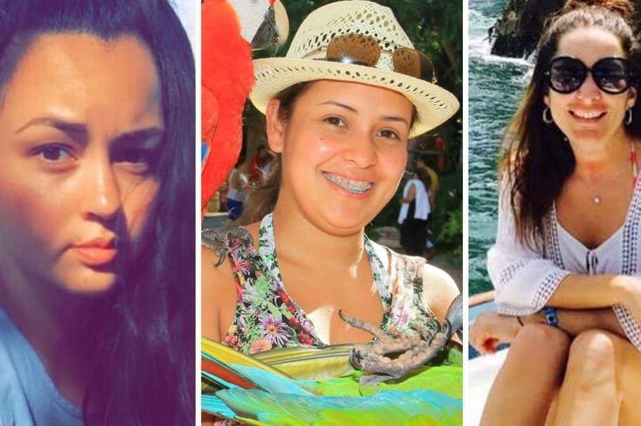 Julie Huynh, Lady Paola Jaime y Ana María Gutiérrez, víctimas fatales del atentado