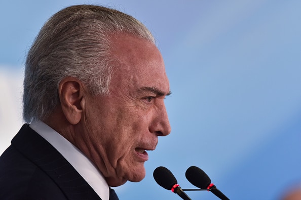 Michel Temer, presidente de Brasil