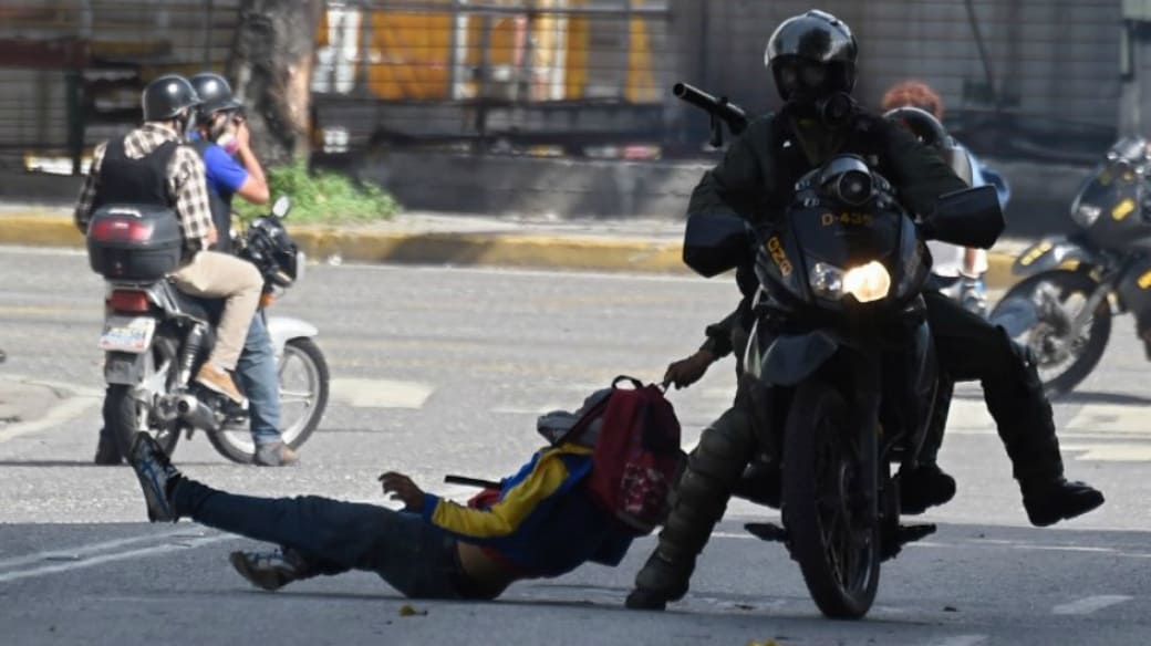 Represión en Venezuela