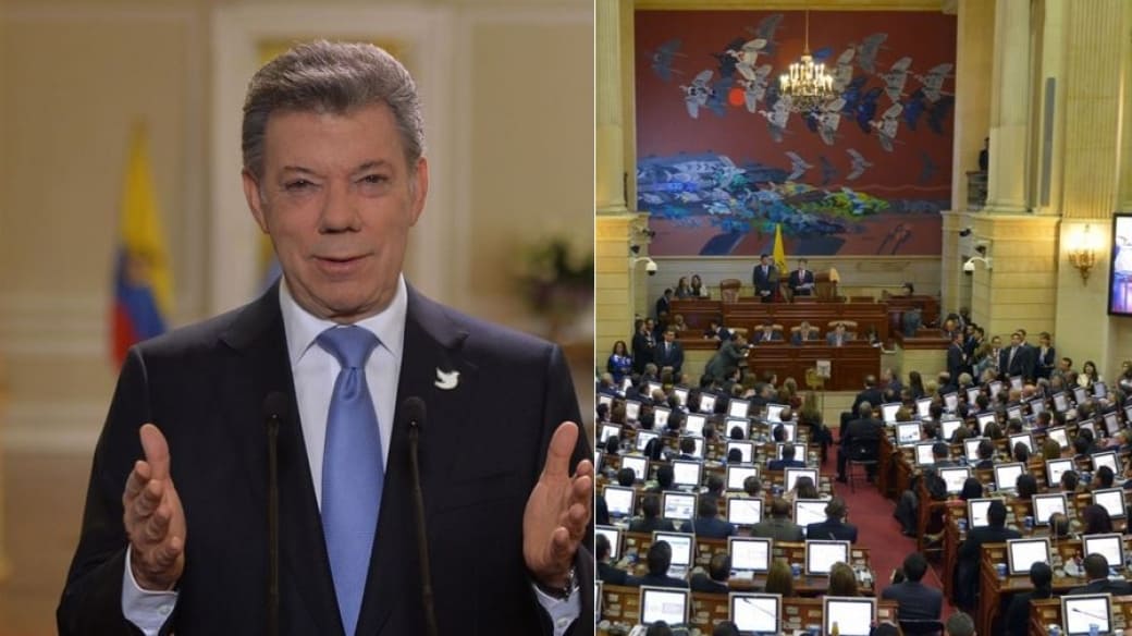 Santos y Congresistas