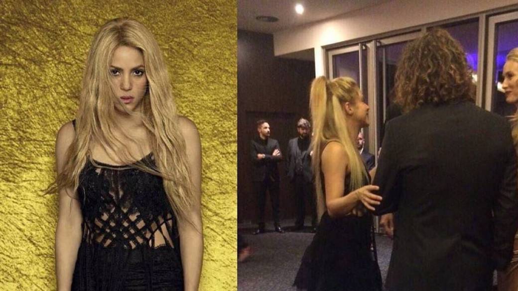Shakira en la boda Messi