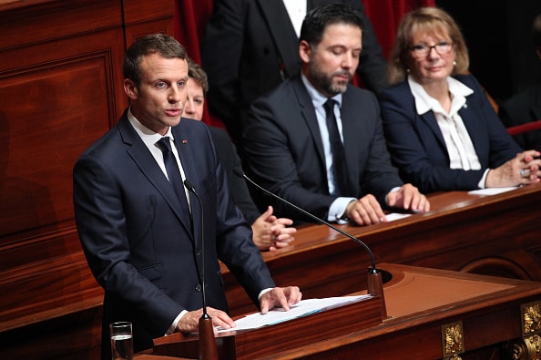 Presidente francés, Emmanuel Macron