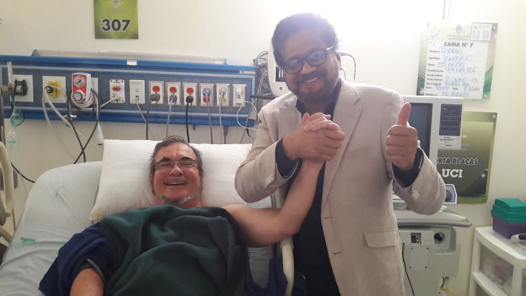 Timoleón Jiménez e Iván Marquez