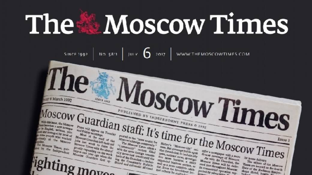 The Moscow Times publica última edición impresa