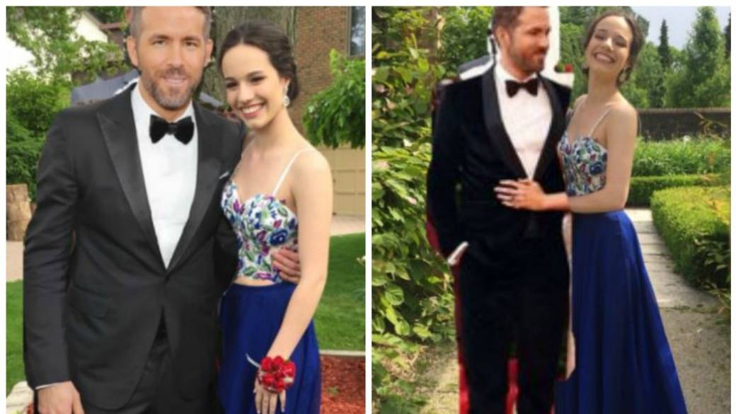Joven reemplaza a su novio por Ryan Reynolds en fotos de prom. Pulzo.com