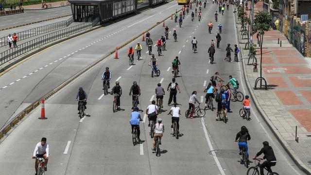 Ciclovía en Bogotá