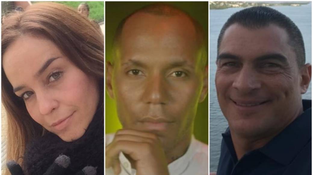 Diana Ángel, Buxxi y Faryd Mondragón.