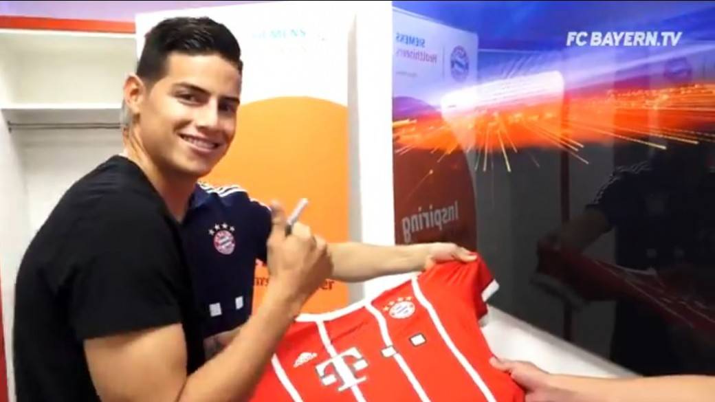 James en el Bayern