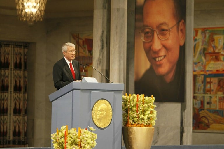 Thorbjorn Jagland, presidente del Comité Noruego del Nobel