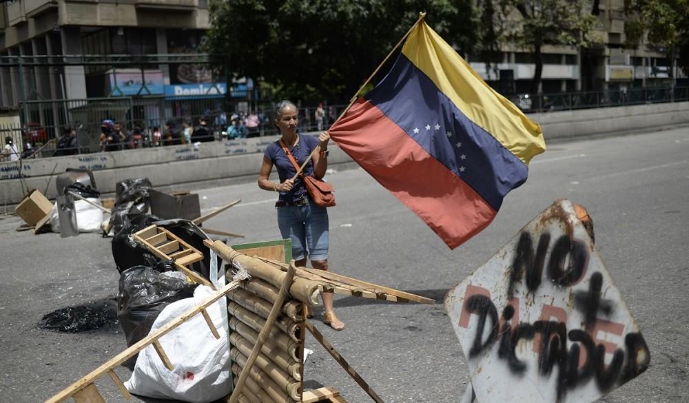 Protestas en Venezuela contra dictador Nicolás Maduro.