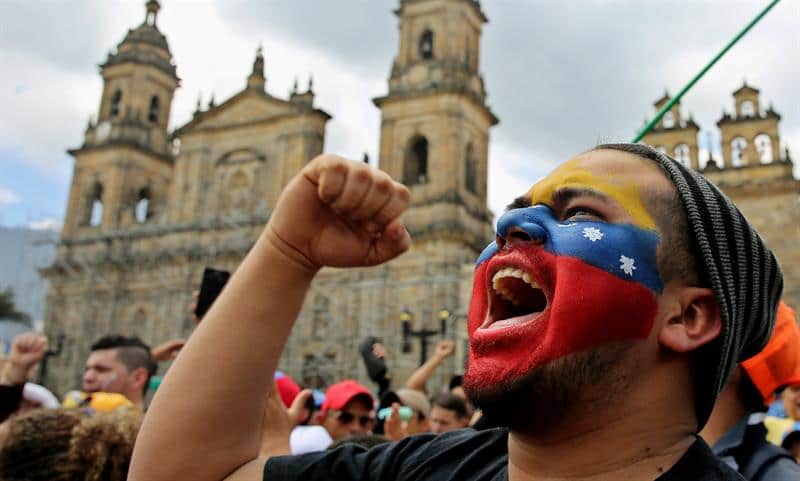 Venezolanos en Colombia