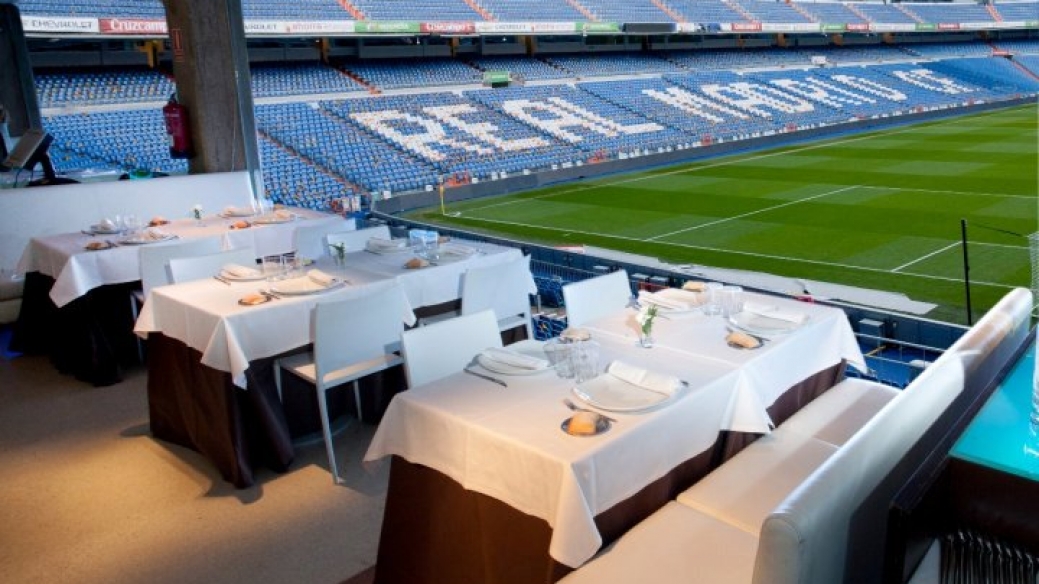 Restaurante 'Real Café' en el estadio Santiago Bernabéu