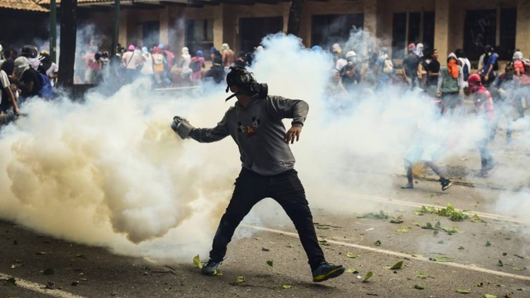 Disturbios en Caracas