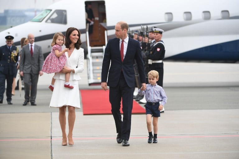 Príncipe William y su familia durante visita a Polonia. Pulzo.com