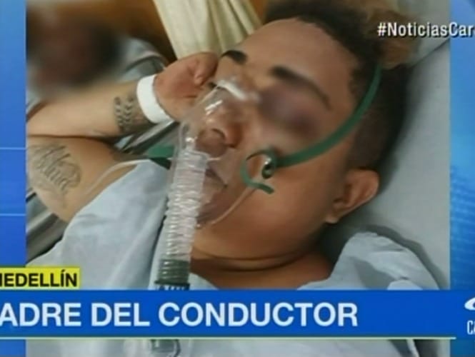 Conductor de Uber baleado en Medellín. Pulzo.com