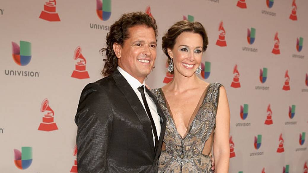Carlos Vives y Claudia Elena Vásquez