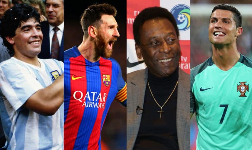 Los 10 Futbolistas Mejores De La Historia Kulturaupice