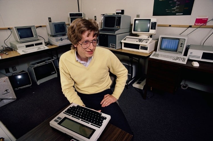Bill Gates joven