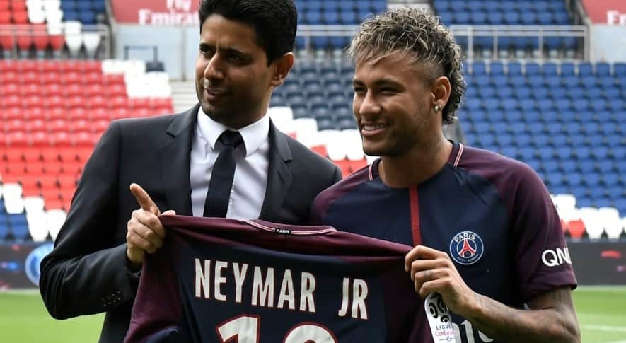 Llegada de Neymar a PSG
