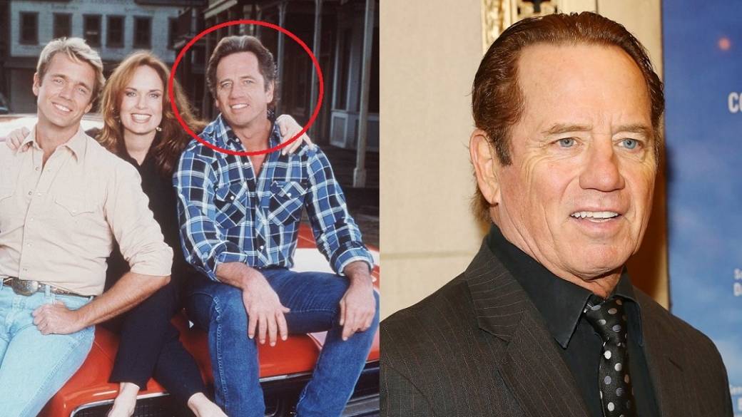 John Schneider, Stella Stevens y Tom Wopat, actores.