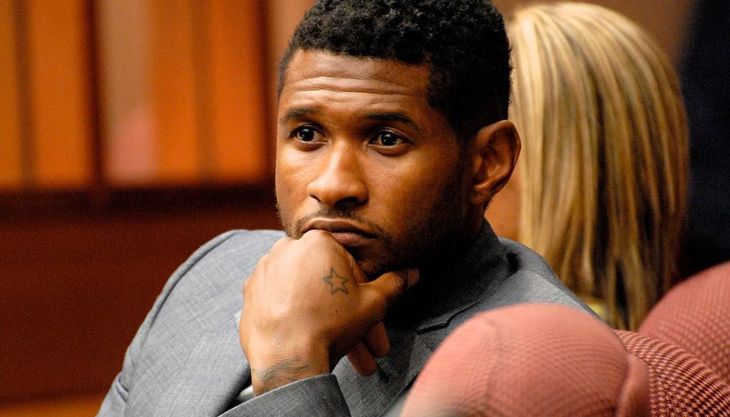 Testigos denuncian a rapero Usher por contagiarles herpes