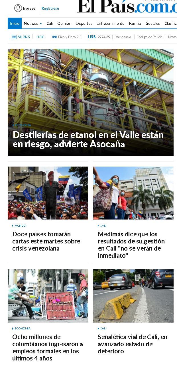 Portadas De La Prensa En Colombia Y El Mundo 7441
