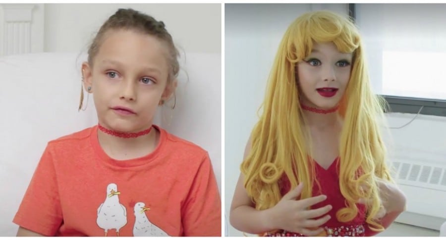 Niño de 8 años se transforma en drag queen
