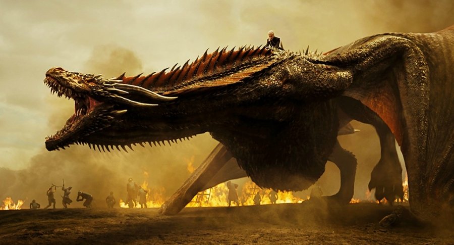 Daenerys y Drogon. Pulzo.