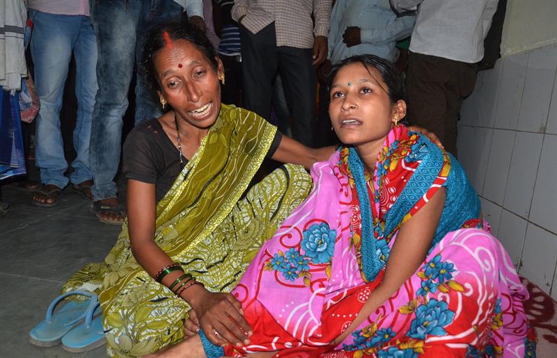 Niños muriendo en la India