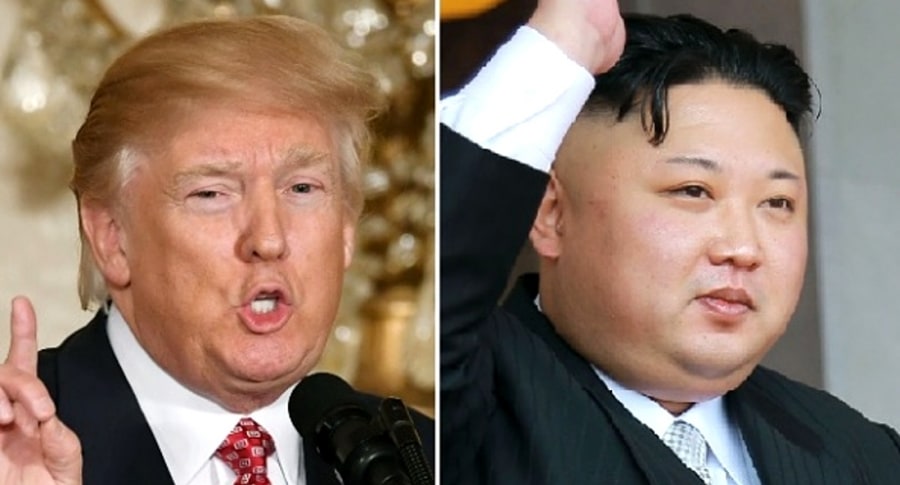 Trump y Kim