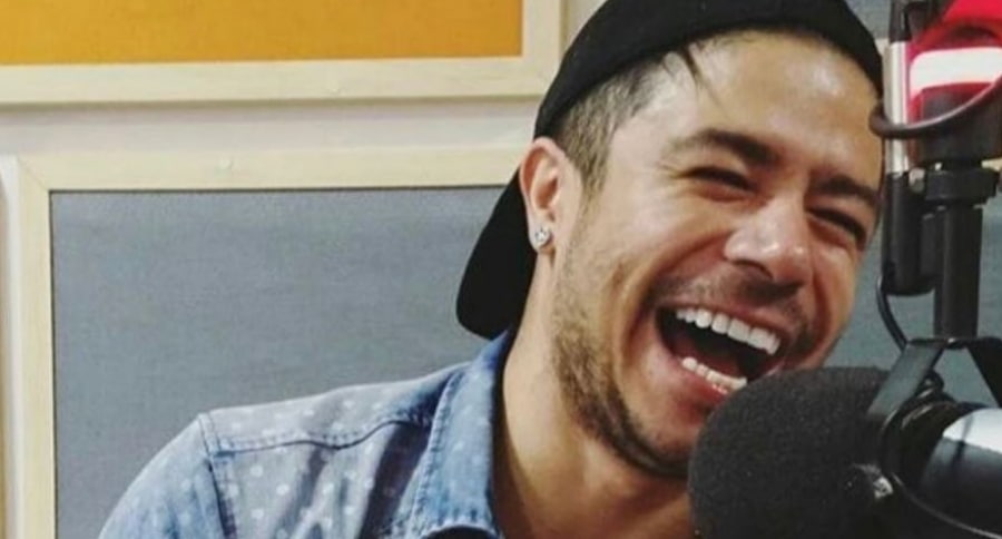 Daniel Calderón, cantante.