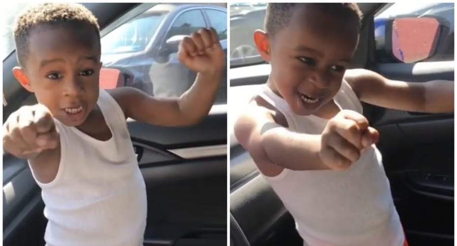 Niño bailando 'Wild Thoughts'. Pulzo.