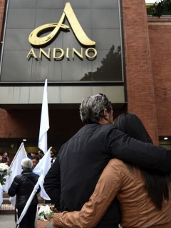 Atentado en Centro Andino