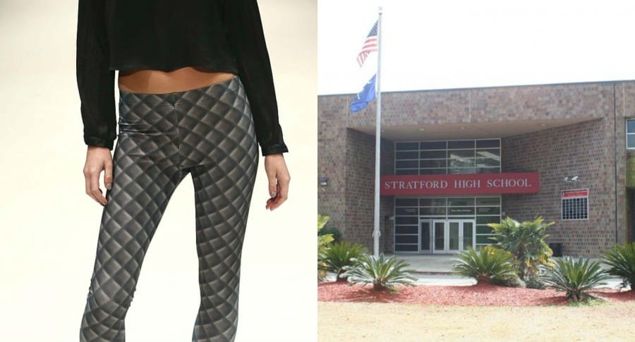 Rectora de colegio dice que solo alumnas de tallas 0 y 2 pueden usar leggings