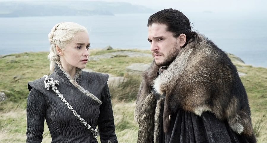 Daenerys Targaryen y Jon Snow