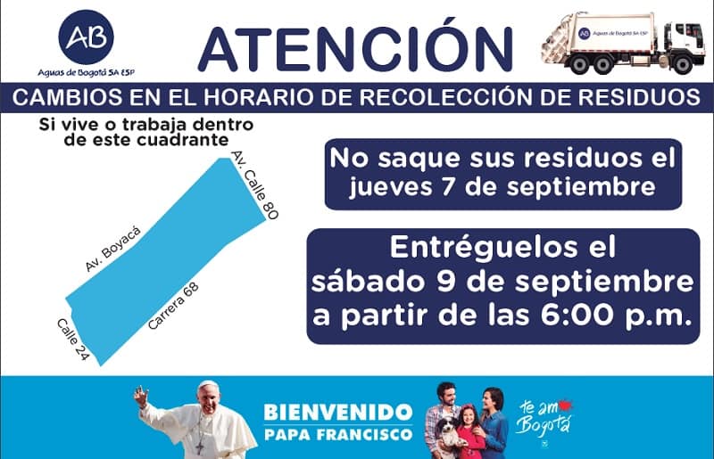 Cambios de horarios en Engativá y Fontibón Cambios de horarios en Engativá y Fontibón