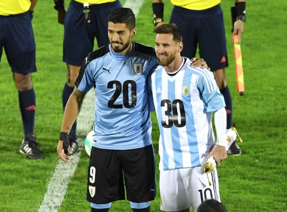 Suárez y Messi