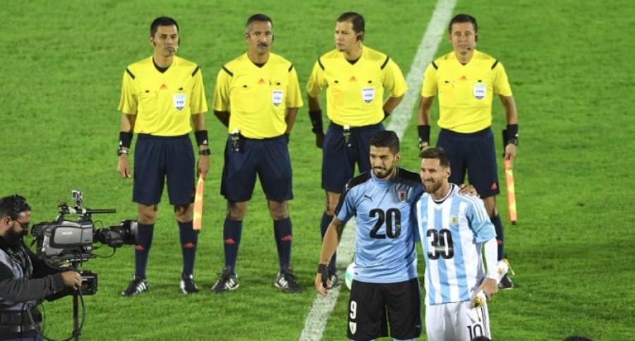 Luis Suárez y Lionel Messi