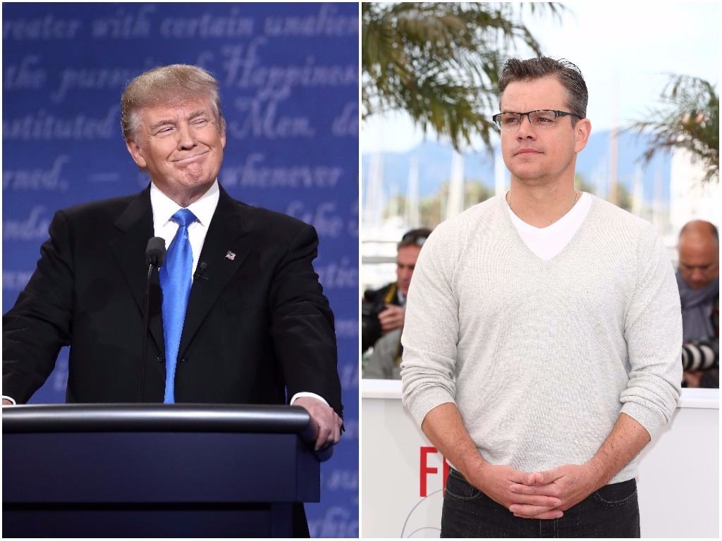 Donald Trump / Matt Damon