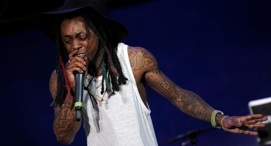 Lil Wayne, rapero.