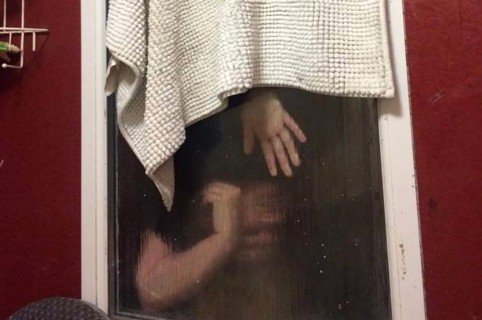 Mujer atrapada