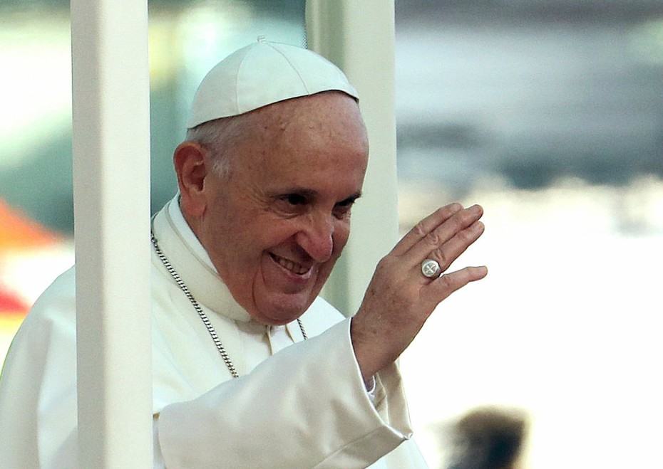 Papa Francisco en Catam.