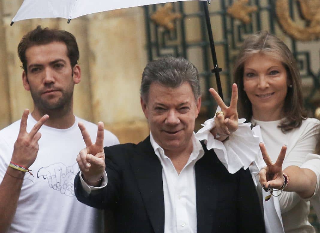 familia presidente Martín Santos, Juan Manuel Santos, María Clemencia Rodríguez de Santos