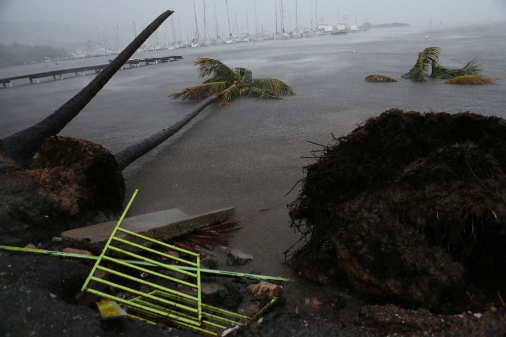 Huracán Irma a su paso por Puerto Rico